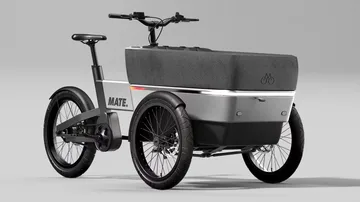 Vettore Bici Bike e-Cargo in Brussel Belgio